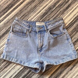 PacSun Light Blue Jean Shorts